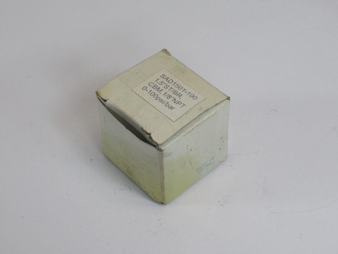 UCI SAD1501-100 Dry Pressure Gauge 0-100 psi 1.5" Diameter 1/8" NPT CBM NEW