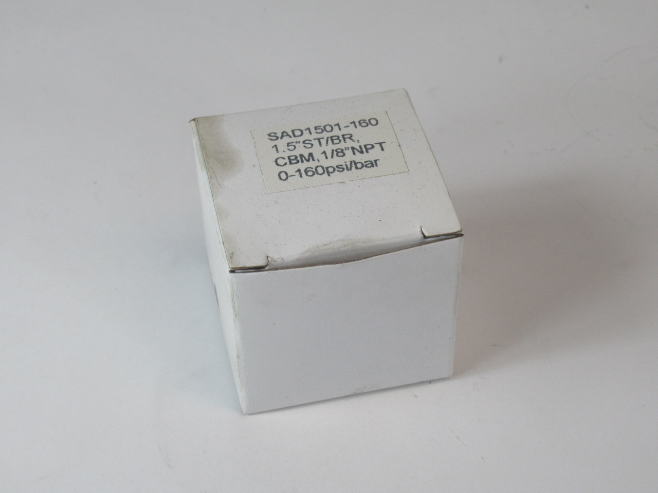 UCI SAD1501-160 Dry Pressure Gauge 0-160 psi 1.5" Diameter 1/8" NPT CBM NEW