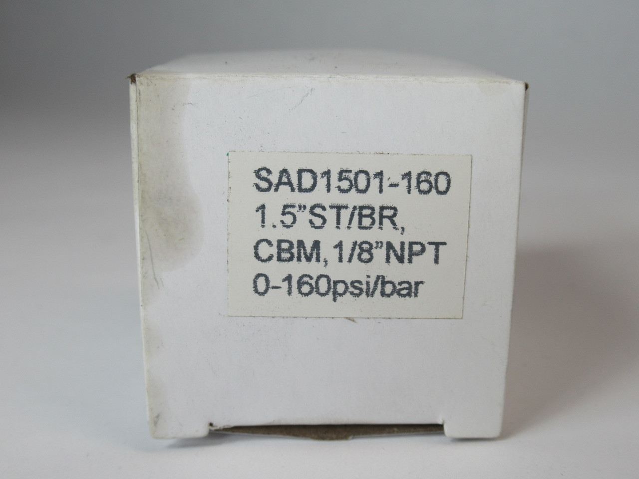 UCI SAD1501-160 Dry Pressure Gauge 0-160 psi 1.5" Diameter 1/8" NPT CBM NEW