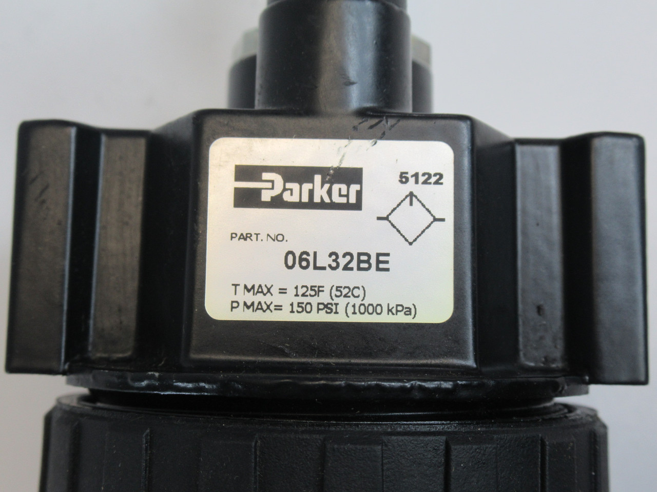 Parker 06L32BE Micro-Mist Lubricator 1/2" NPT 150 psi USED