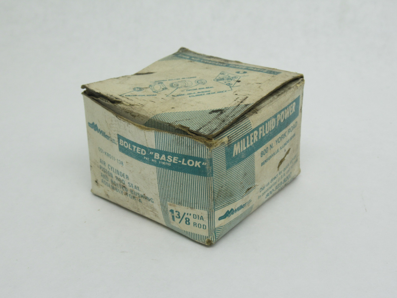 Miller 051-KR011-138 Piston Rod Seal 1-3/8" Rod Diameter SHELF WEAR NEW