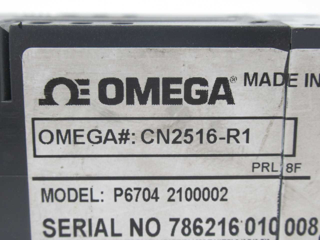 Omega CN2516-R1 Temperature/Process Limit Controller 100-240V MISSING SCREW USED