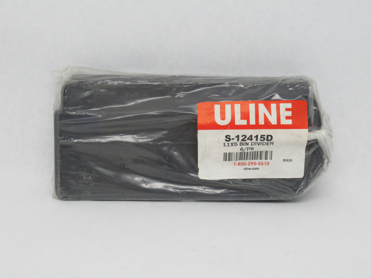 Uline S-12415D Bin Divider 11x5" 6-Pack *HOLEY BAG* NWB