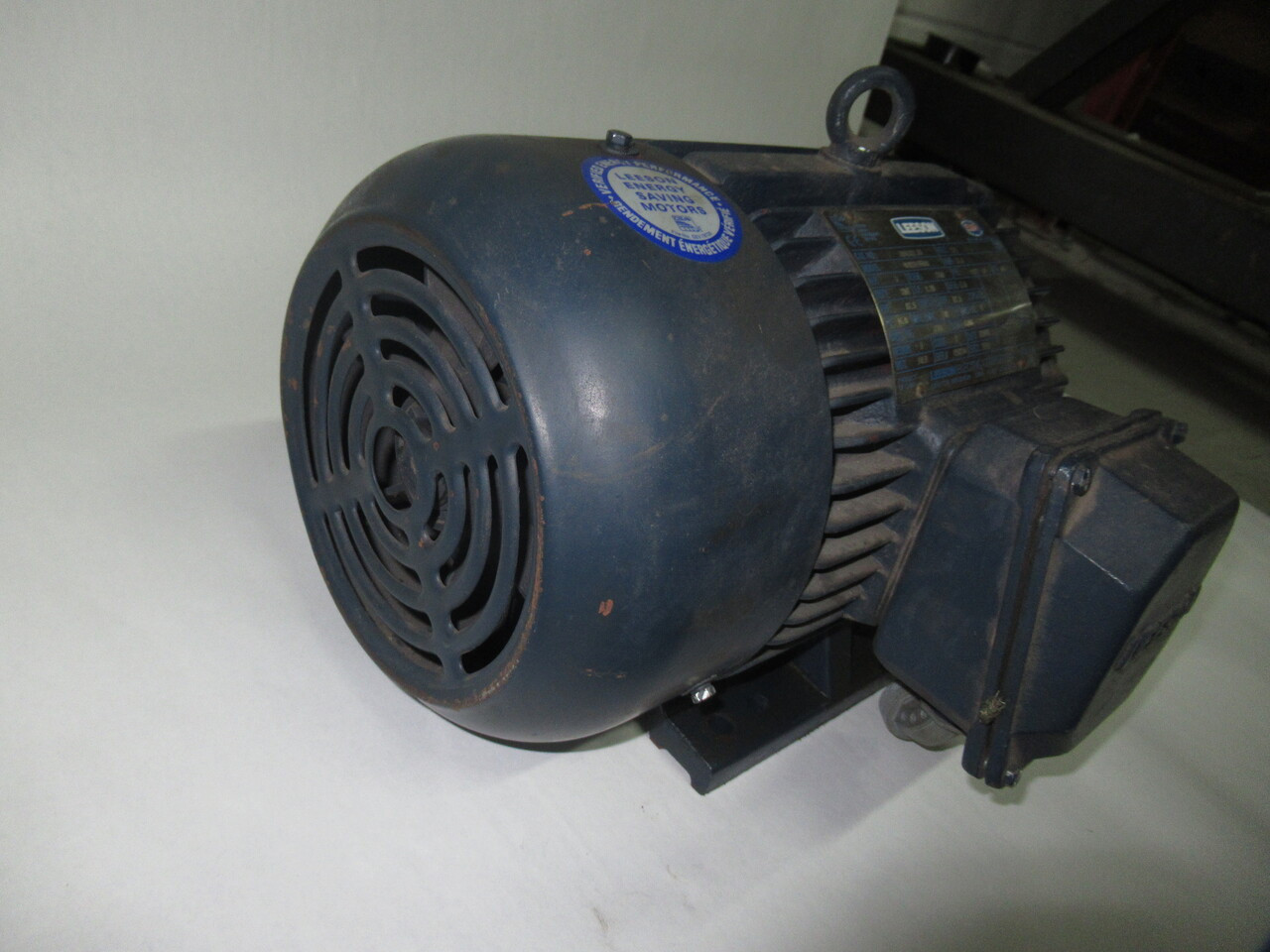 Leeson 3HP 1760RPM 575V 182T TEFC 3Ph 3.4A 60Hz USED