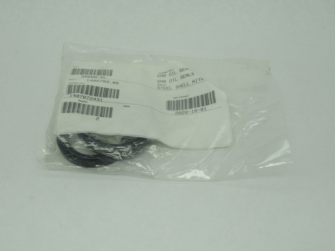 DMR 50688-DL Double Lip Oil Seal 68mm OD 50mm ID 8mm W *2-Pack* NWB