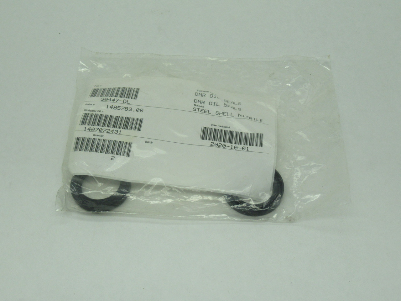 DMR 30447-DL Double Lip Oil Seal 44mm OD 30mm ID 7mm W *2-Pack* RIPPED BAG NWB