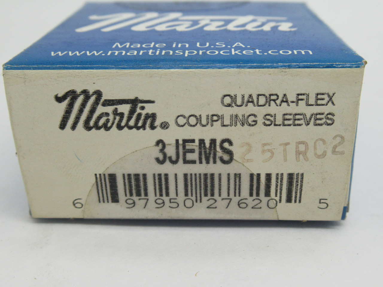 Martin 3JEMS Coupling Sleeve 1-7/8" OD 1" W 3/8" Between Shaft Ends SEALED NEW