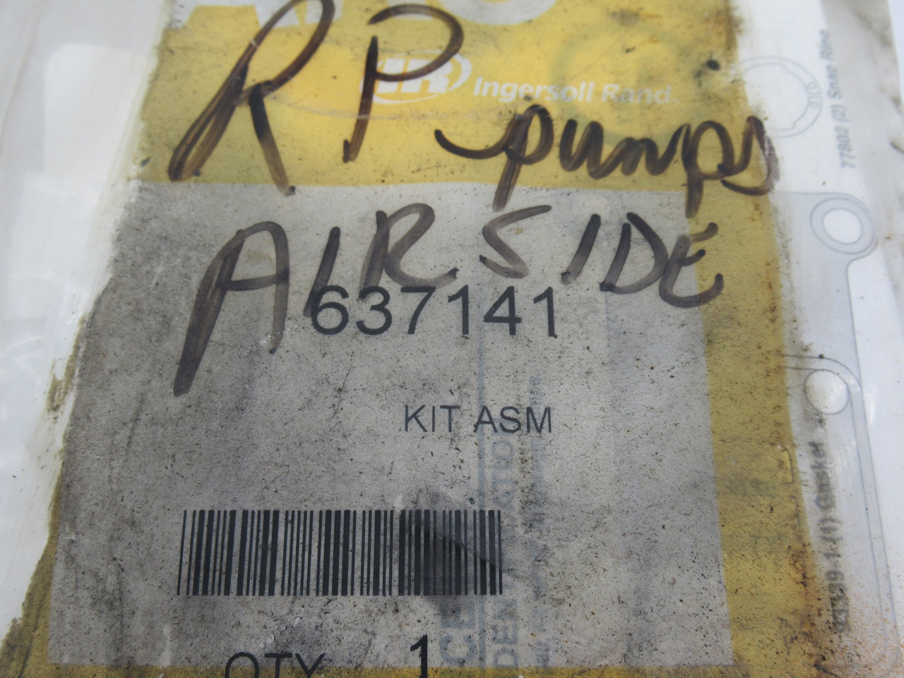 ARO 637141 Air Section Repair Kit for 1/2" Diaphragm Pump SHELF WEAR NWB