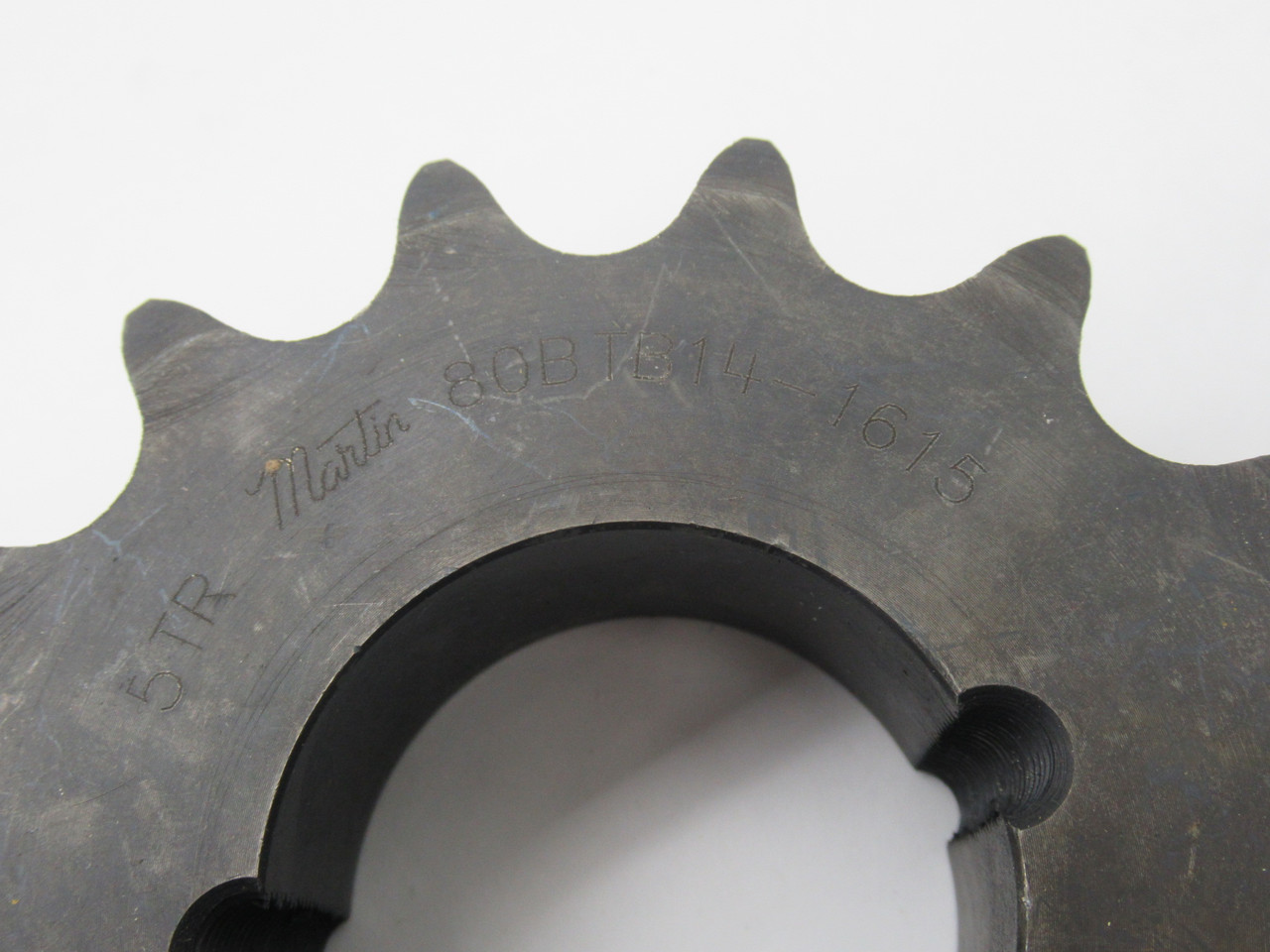 Martin 80BTB14-1615 Roller Chain Sprocket 1-5/8" Max Bore 14T SHELF WEAR NEW