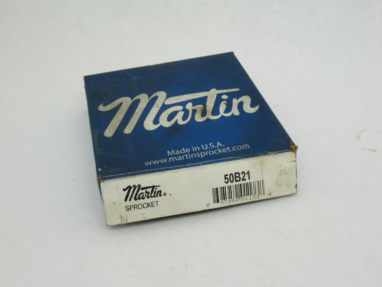 Martin 50B21 Roller Chain Sprocket 3/4" Plain Bore 21T 50 Chain SHELF WEAR NEW