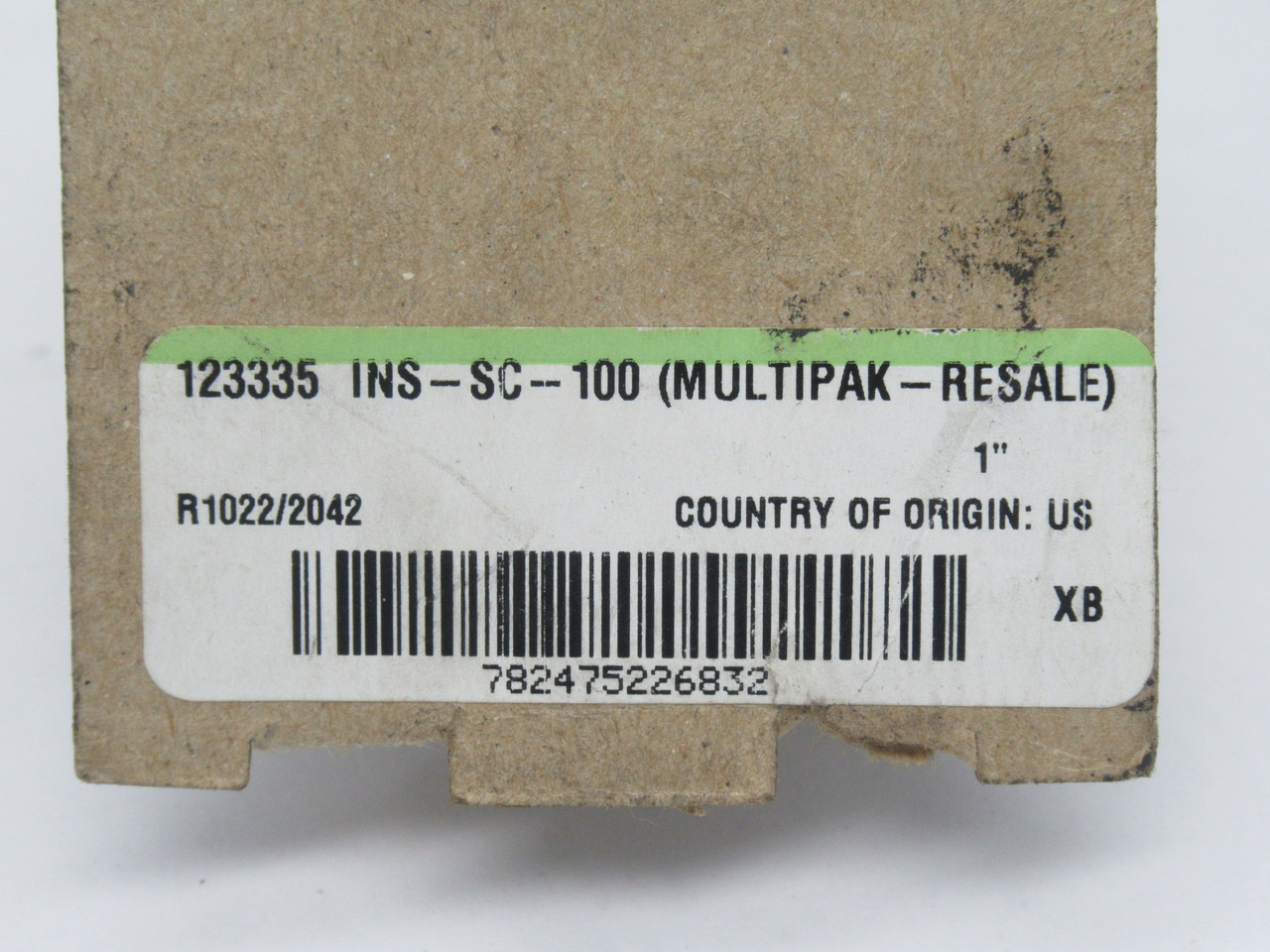 Dodge INS-SC-100 Insert Bearing 2.047" OD 1" Bore 1-3/16" LTB SHELF WEAR NEW