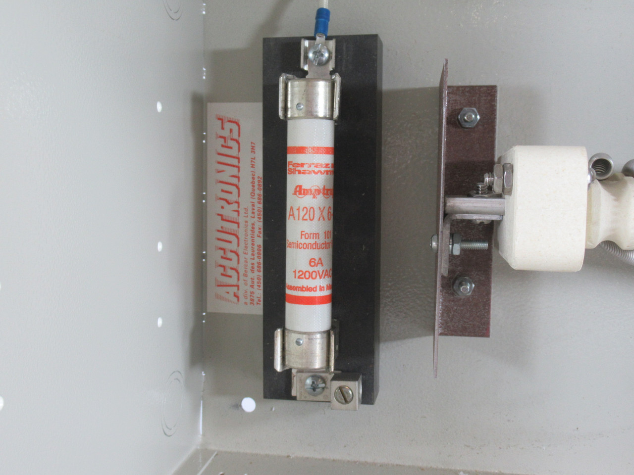 Accutronics DB57-010 Dynamic Brake Resistor 10HP 600V 6A 3Ph 60Hz SHELF WEAR NOP