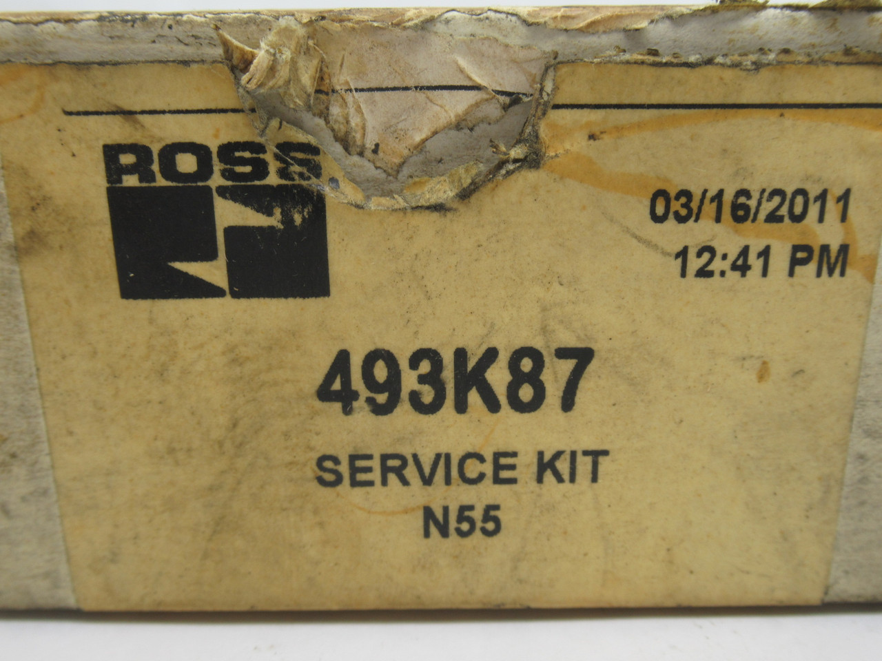 Ross 493K87 Body Kit for 27 Series 4/2-Way Valve EXTRA PARTS NEW