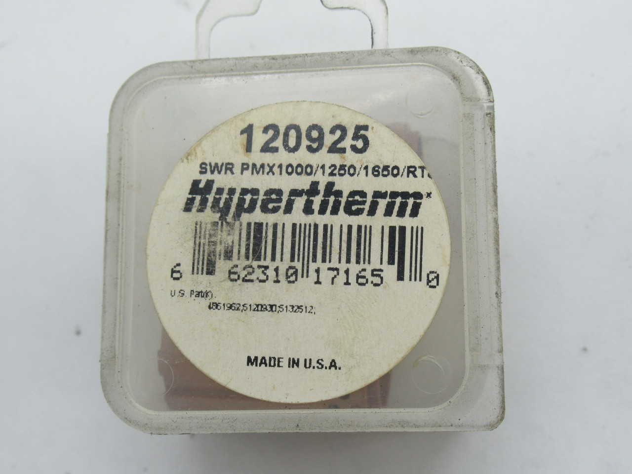 Hypertherm 120925 Swirl Ring for SWR PMX1000/1250/1650/RT Lot/2 SHELF WEAR NEW