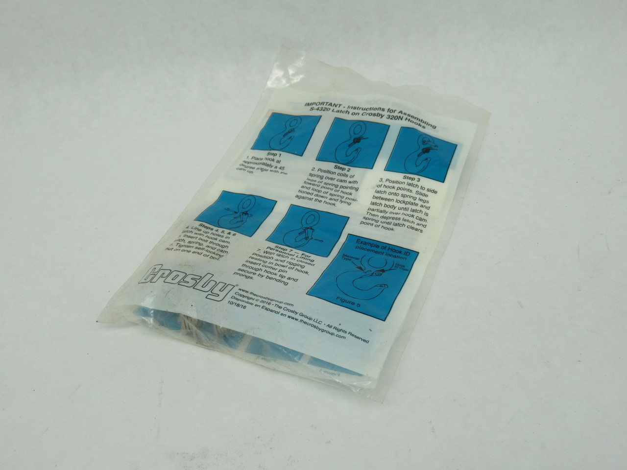 Crosby 1096515 S-4320 Hook Latch Kit NWB