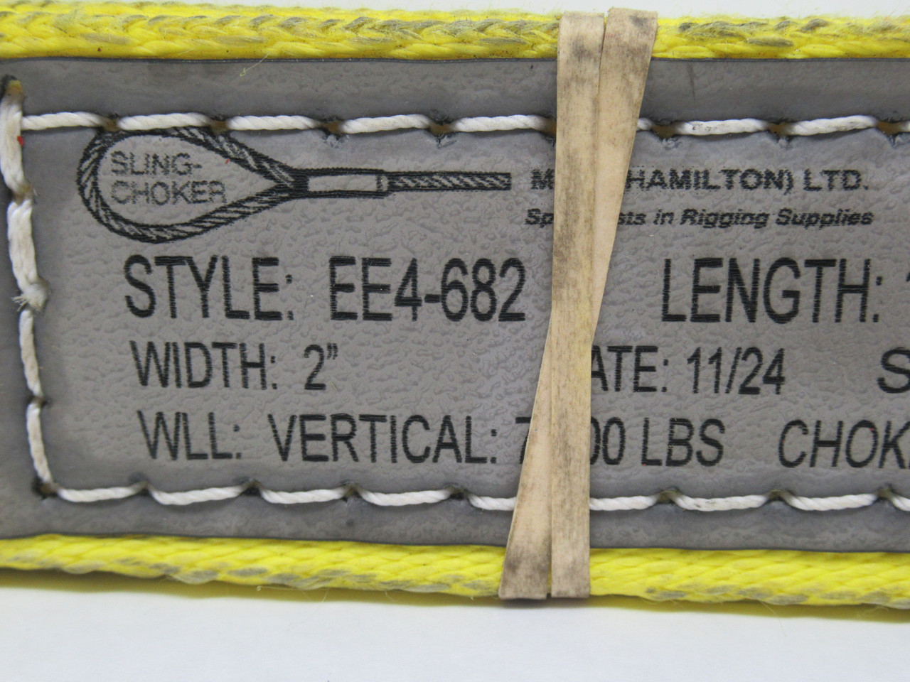 Sling-Choker EE4-682 Polyester Sling 114" L 2" W 5800 lbs Choker SHELF WEAR NOP