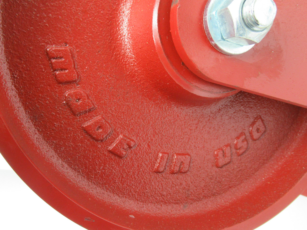 Hamilton R-HS-8MT Metal Caster Wheel 8" Wheel Diam 2" Wheel Face SHELF WEAR NOP