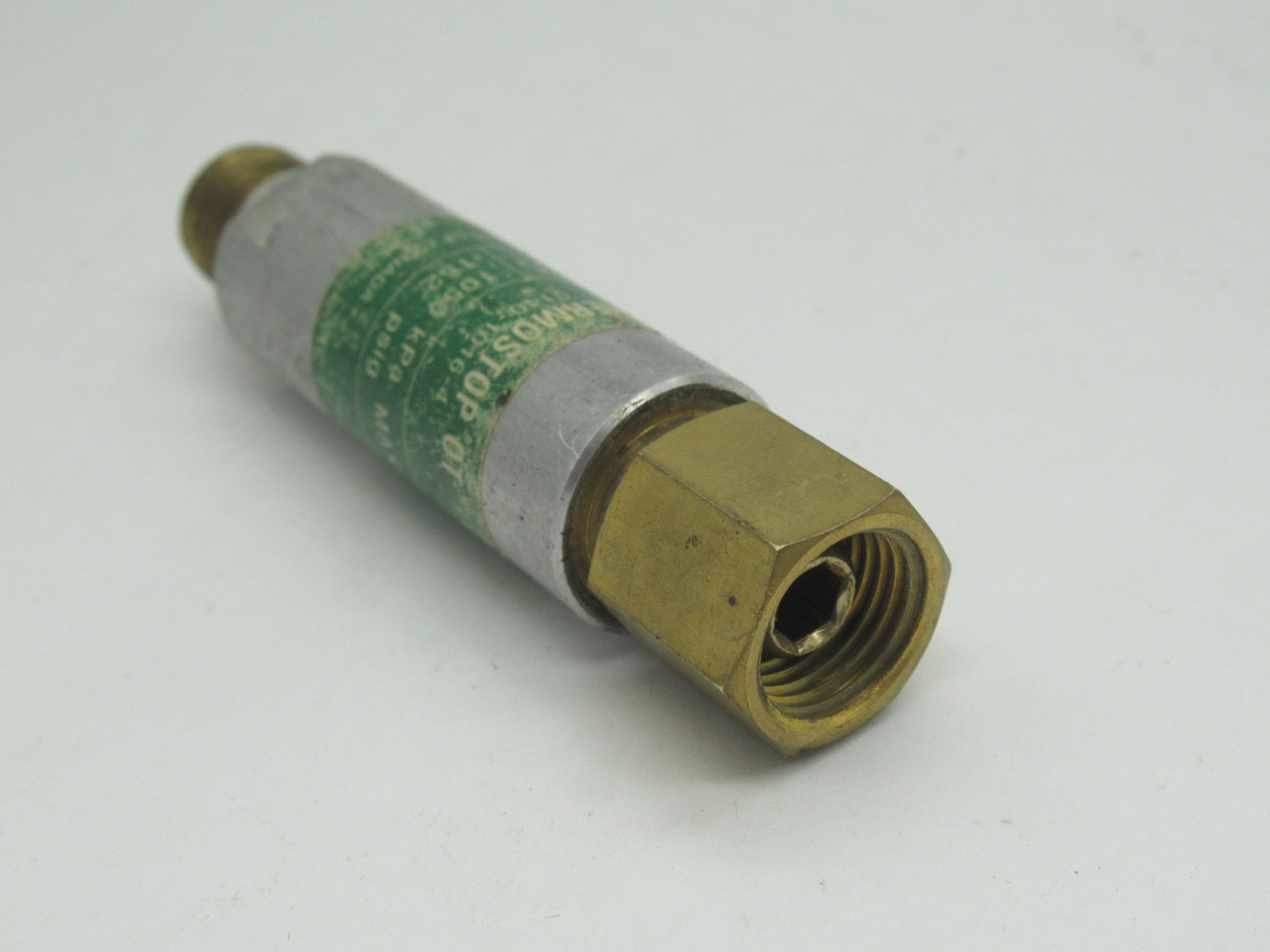 Air Liquide 0140-1016-4 Oxygen Flashback Arrestor 9/16" 152 psig USED