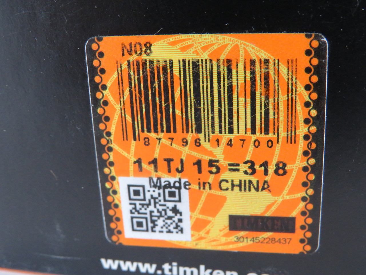 Timken N-08 Lock Nut 1.563"-18 Thread 2"Face 0.448"W WRITING ON BOX NEW