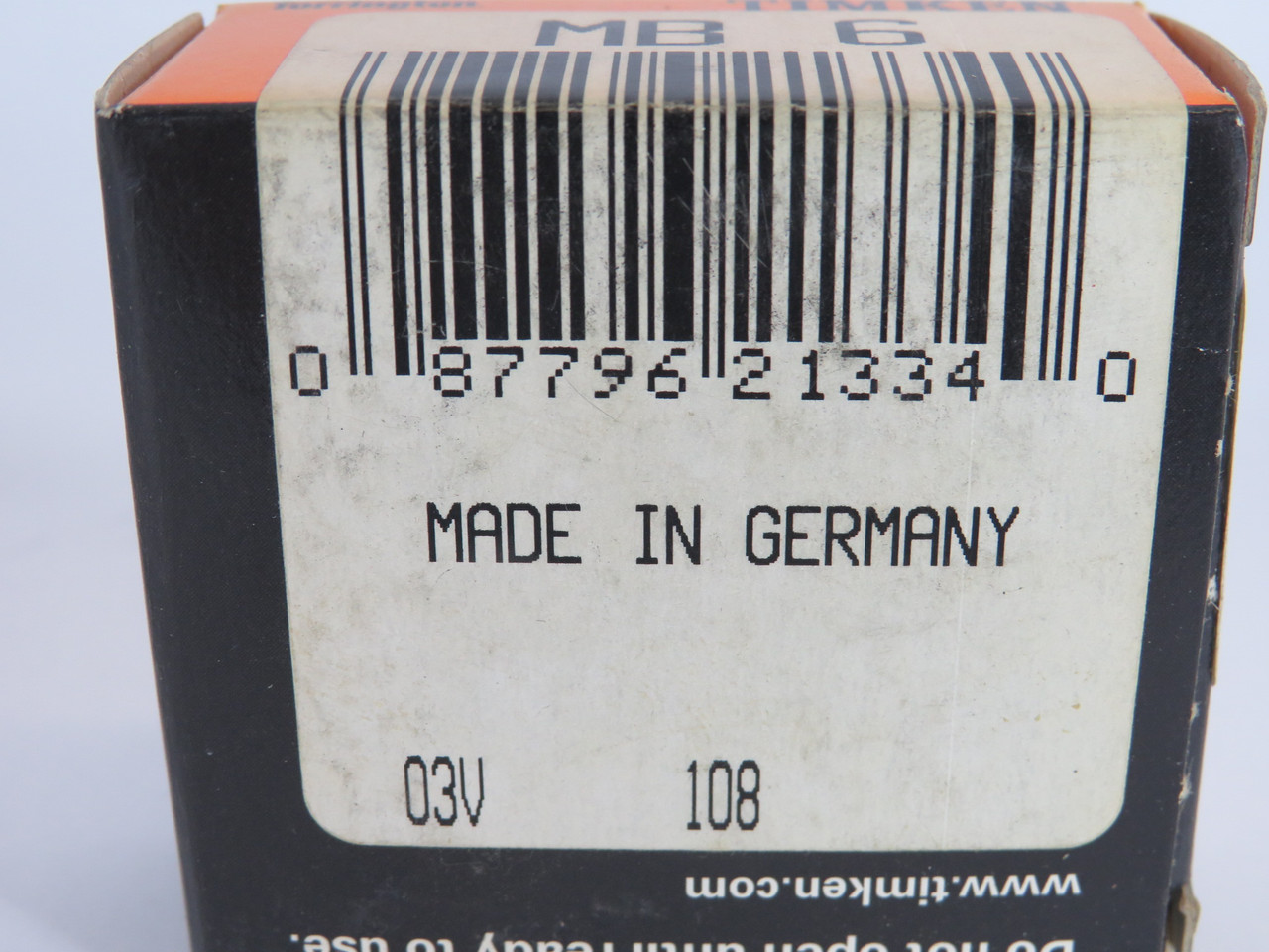 Timken MB-6 Lock Washer 49mmOD 30mmID 1.2mmW STICKER ON BOX NEW