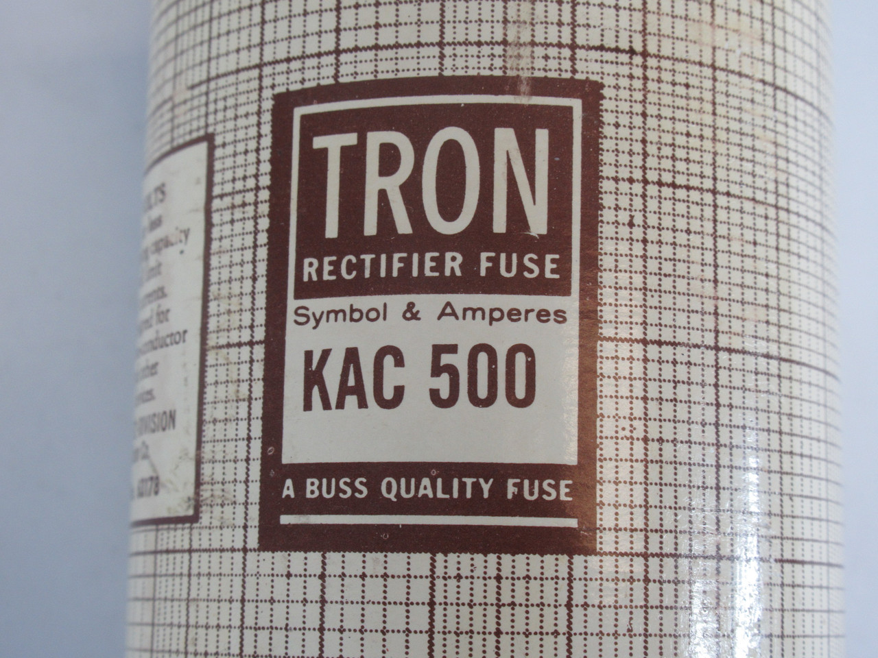 Bussmann KAC-500 Tron Rectifier Fuse 500A 600V USED