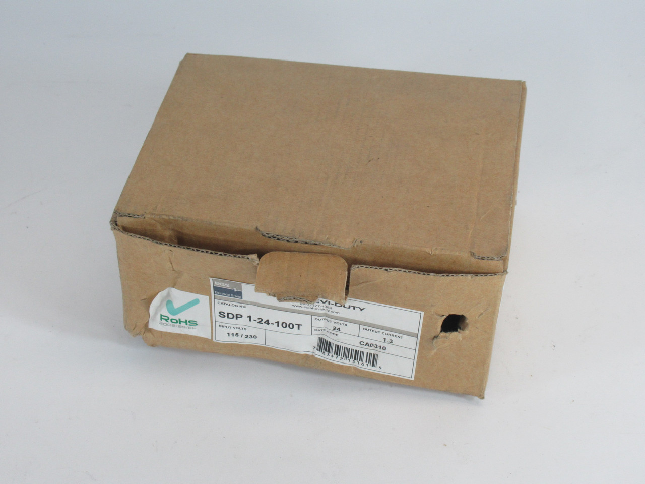 Sola SDP-1-24-100T Power Supply 24VDC 1.3A Out 115/230V 0.7/0.4A In BOX DMG NEW