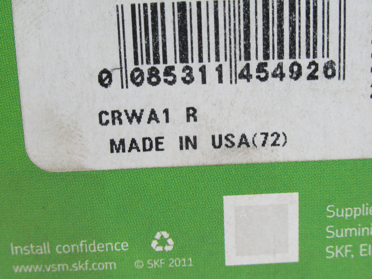 SKF 6904 Oil Seal 1.124" OD 0.6252" ID 0.25" W BOX DMG NEW