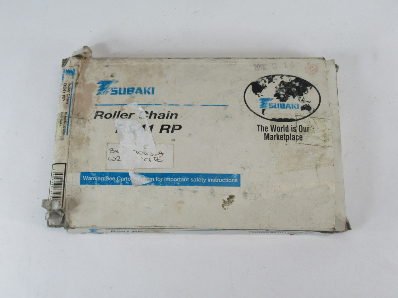 Tsubaki RS41-RP Roller Chain 10' L 1/2" Pitch 240 Links NO MASTER LINK NEW