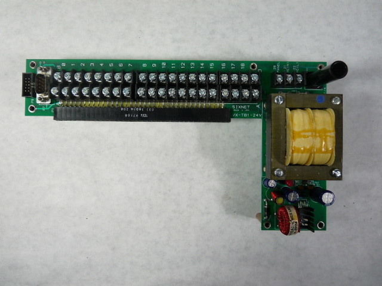 Digitronics SixNet VX-TB1-24V CB517A1 PC Board Assembly USED