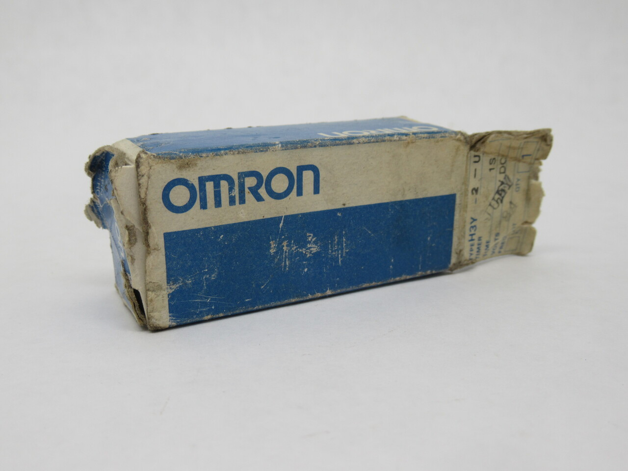 Omron H3Y-2-US DC24 1S Solid-State Timer 24VDC 5A 1S 8-Blade SHELF WEAR NEW