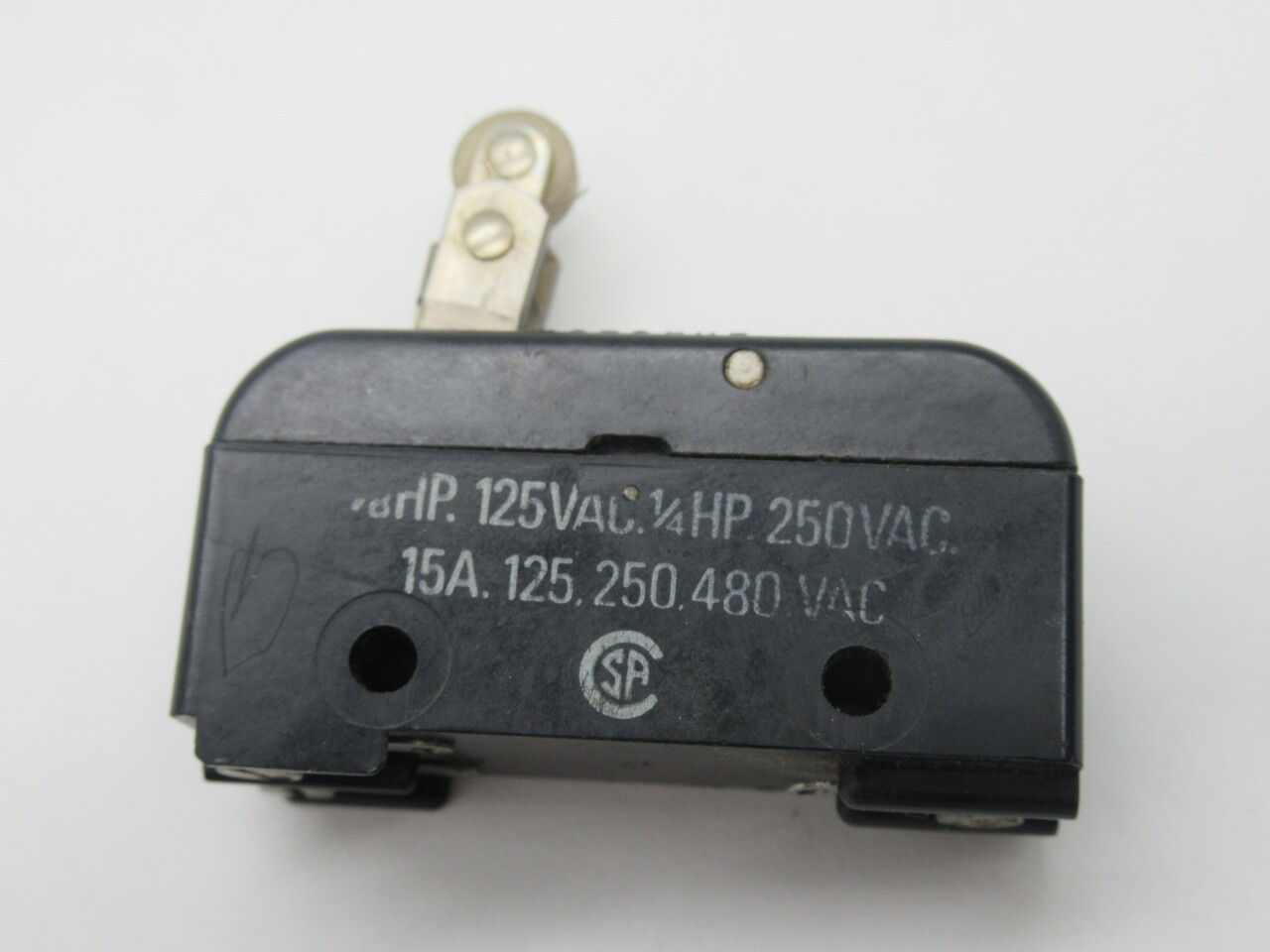 Burgess CR1ME3 Snap Action Limit Switch 1/8HP 125V 1/4HP 250V USED