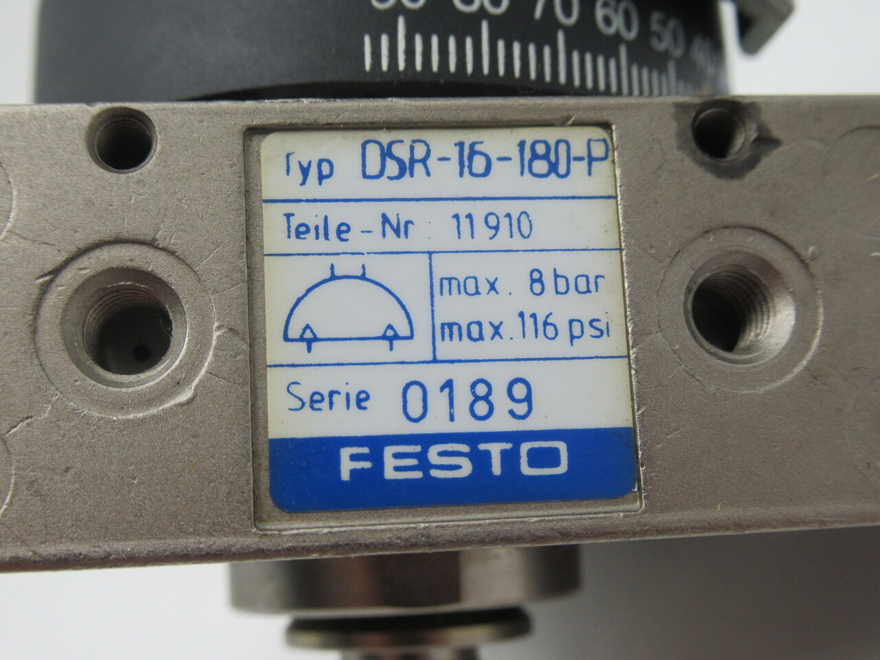 Festo 11910 DSR-16-180-P Semi-Rotary Drive Size 16 0-180 Degree SHELF WEAR NEW