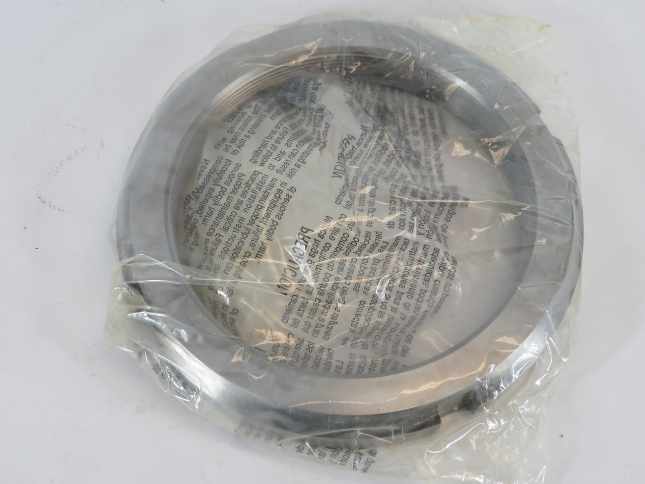 Timken AN24 Bearing Locknut 4.716-12 Thread 6.13"OD WRITING/DMG BOX NEW