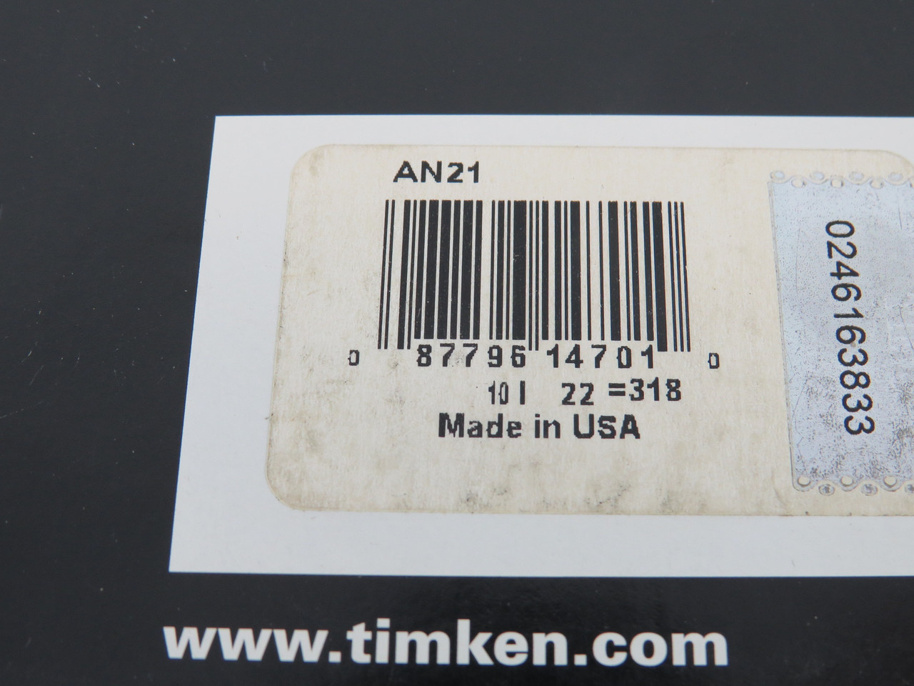 Timken AN21 Bearing Locknut 4.122-12 Thread 5.443"OD 0.76"W WRITING/BOX DMG NEW