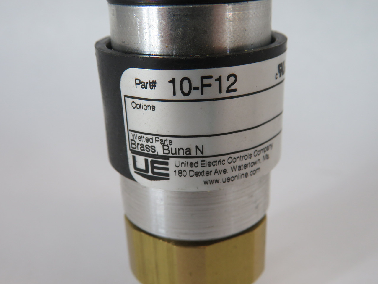 United Electric 10-F12 Pressure Switch 30-600 psi 2.1-41.4 bar SHELF WEAR NOP