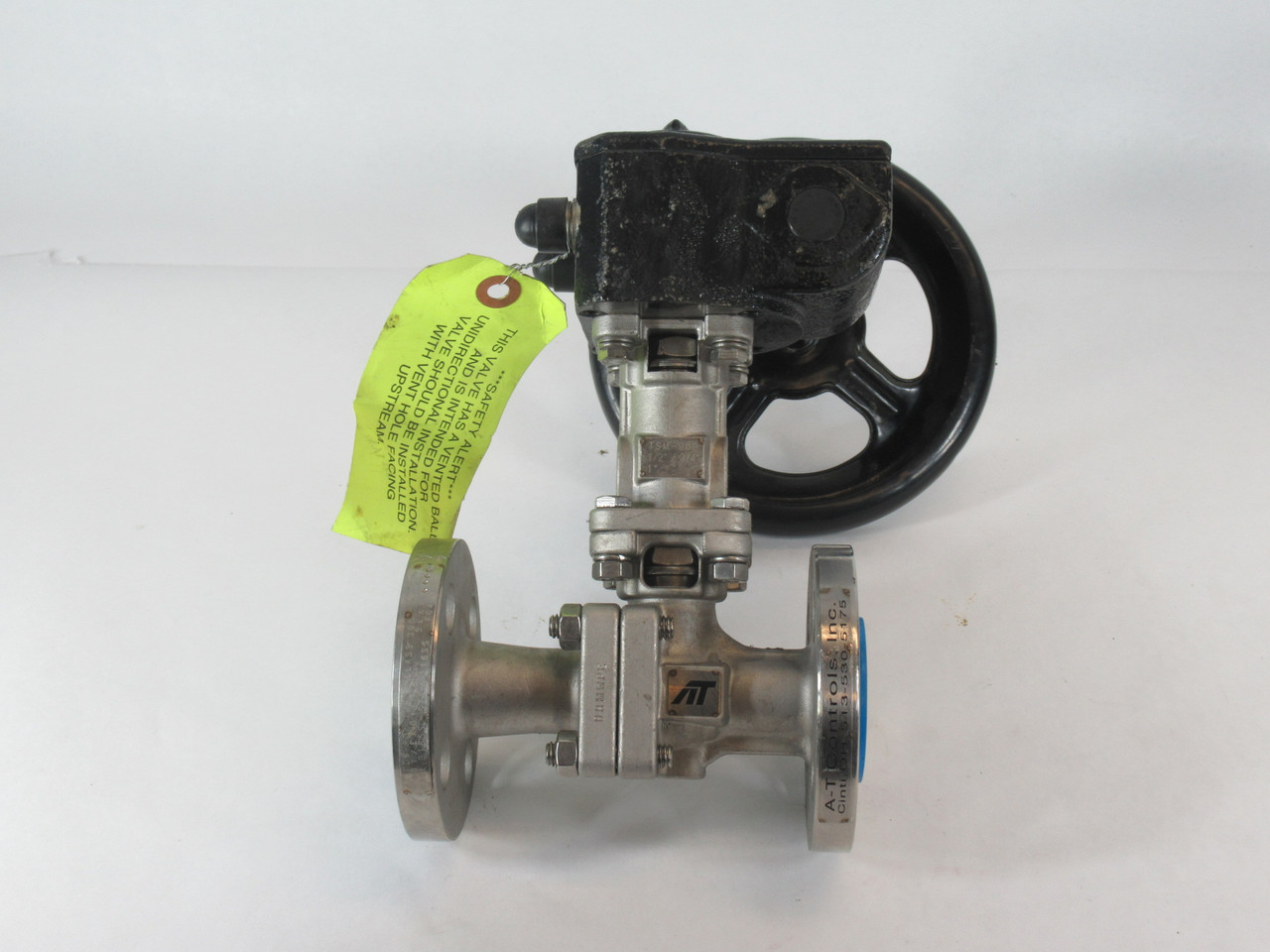 A-T Controls FD9-F3 Stainless Steel Ball Valve Class 300 1/2" SHELF WEAR NOP