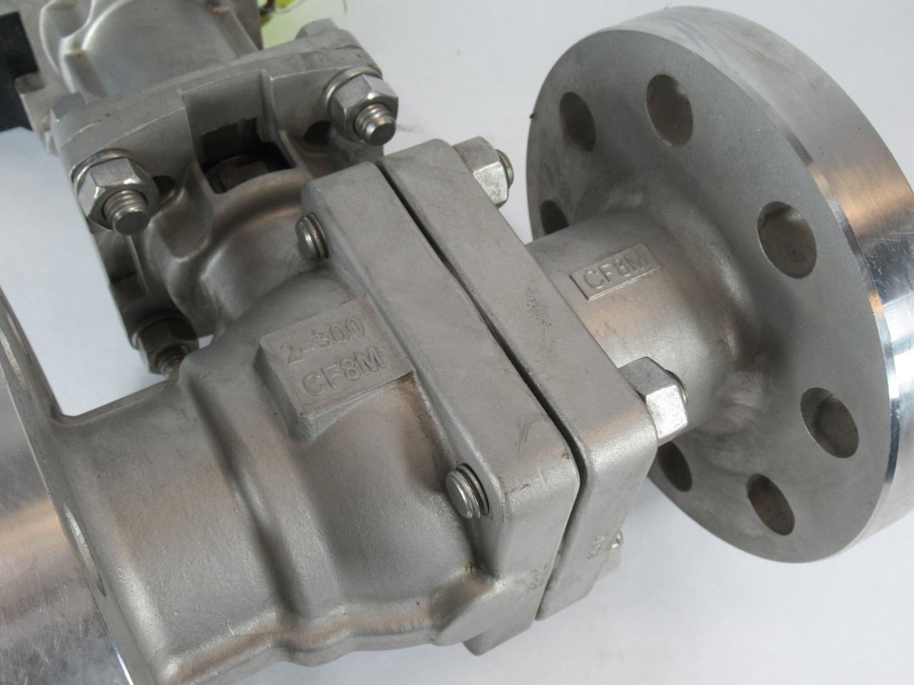 A-T Controls FD9-F3 Stainless Steel Ball Valve Class 300 2" Size SHELF WEAR NOP