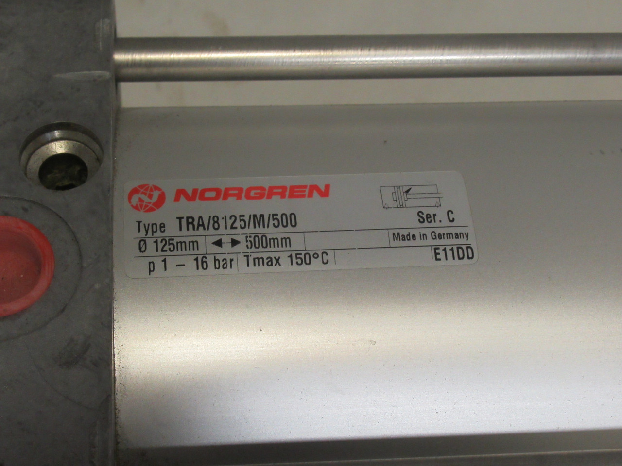 Norgren TRA/8125/M/500 Air Cylinder 125mm Bore 500mm Stroke SHELF WEAR NEW
