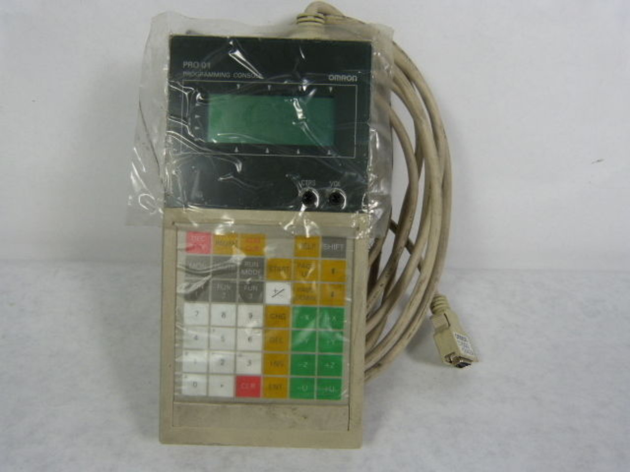 Omron CVM1-PRO01-V1 "Teaching Box" Hand-Held Programmer USED