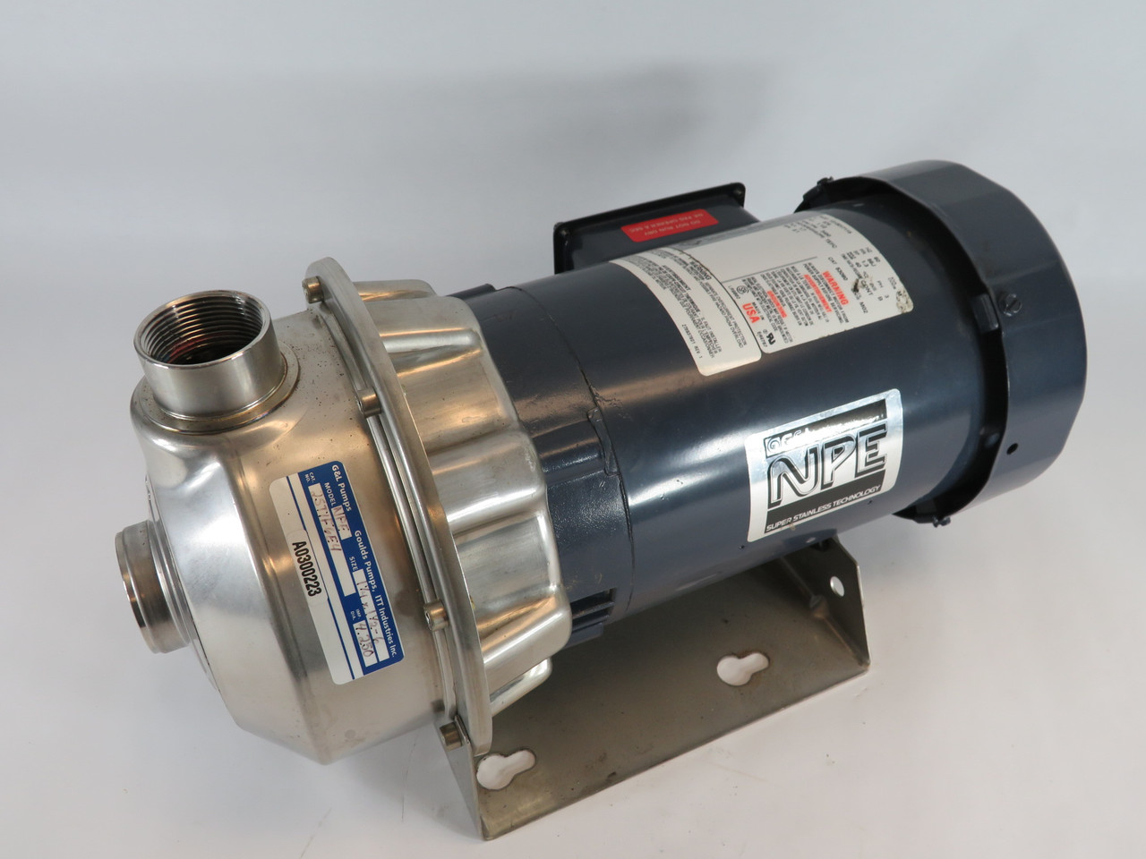 Goulds 2ST1F6E4 Centrifugal Pump C/W Franklin Electric Motor 1-1/2HP BOX DMG NEW