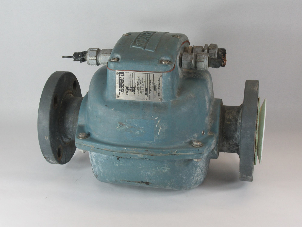 Foxboro 2803-SABA-TSA-G Magnetic Flow Tube 120V 60Hz 1.3A 240 psi @ 160 F USED