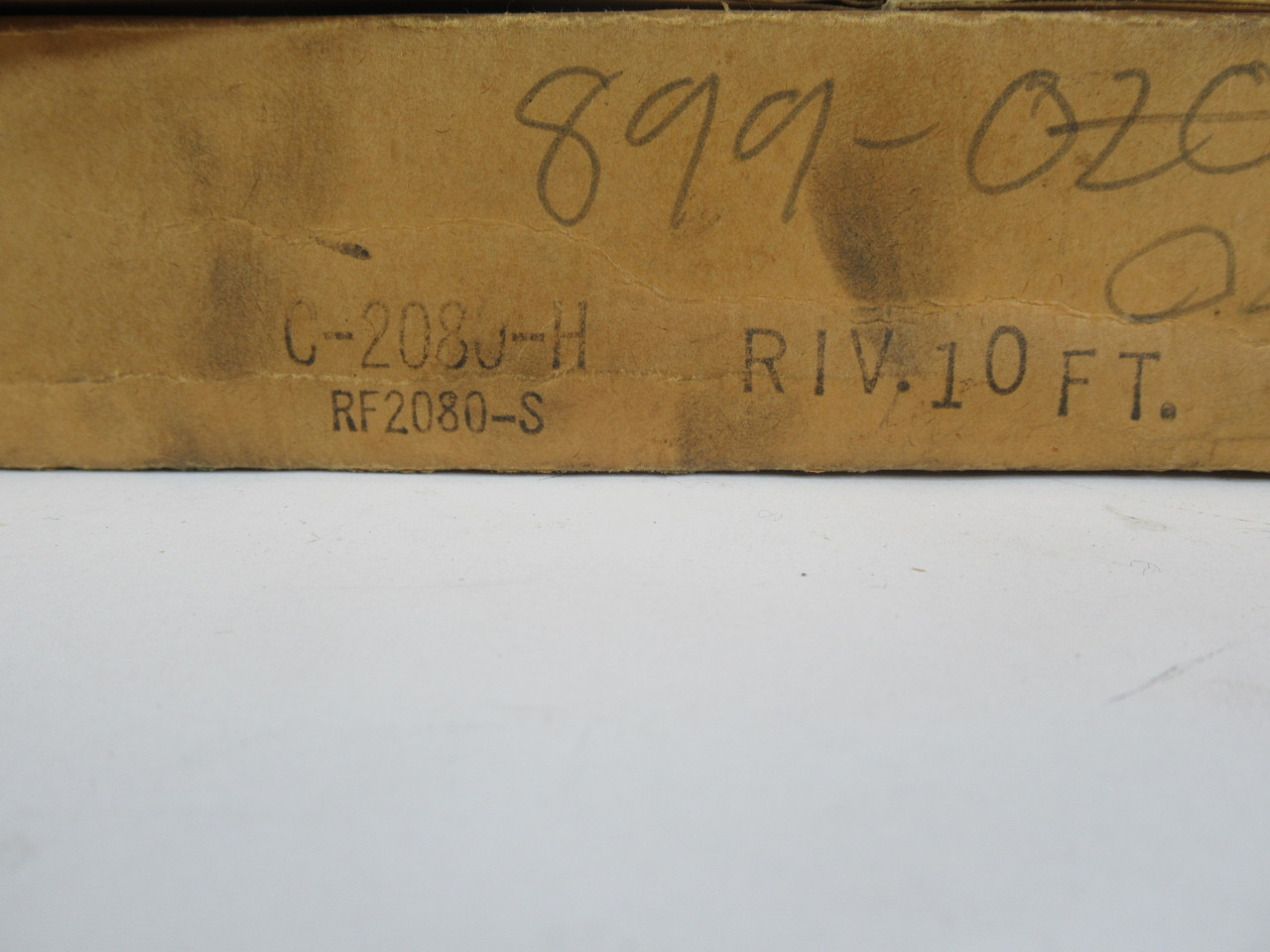 Tsubaki RF2080-S Roller Chain 2" Pitch 10' Length BOX DAMAGE NEW