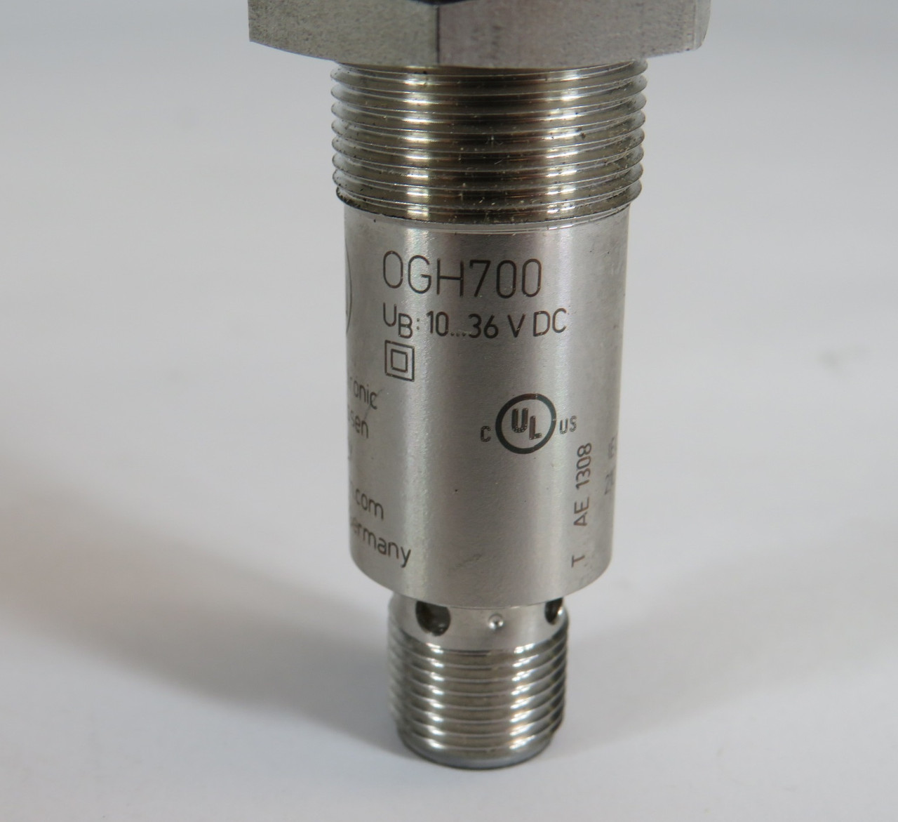 Ifm OGH700 OGHLFPKG/US100 Laser Diffuse Reflection Sensor 10-36VDC 20-200mm NOP