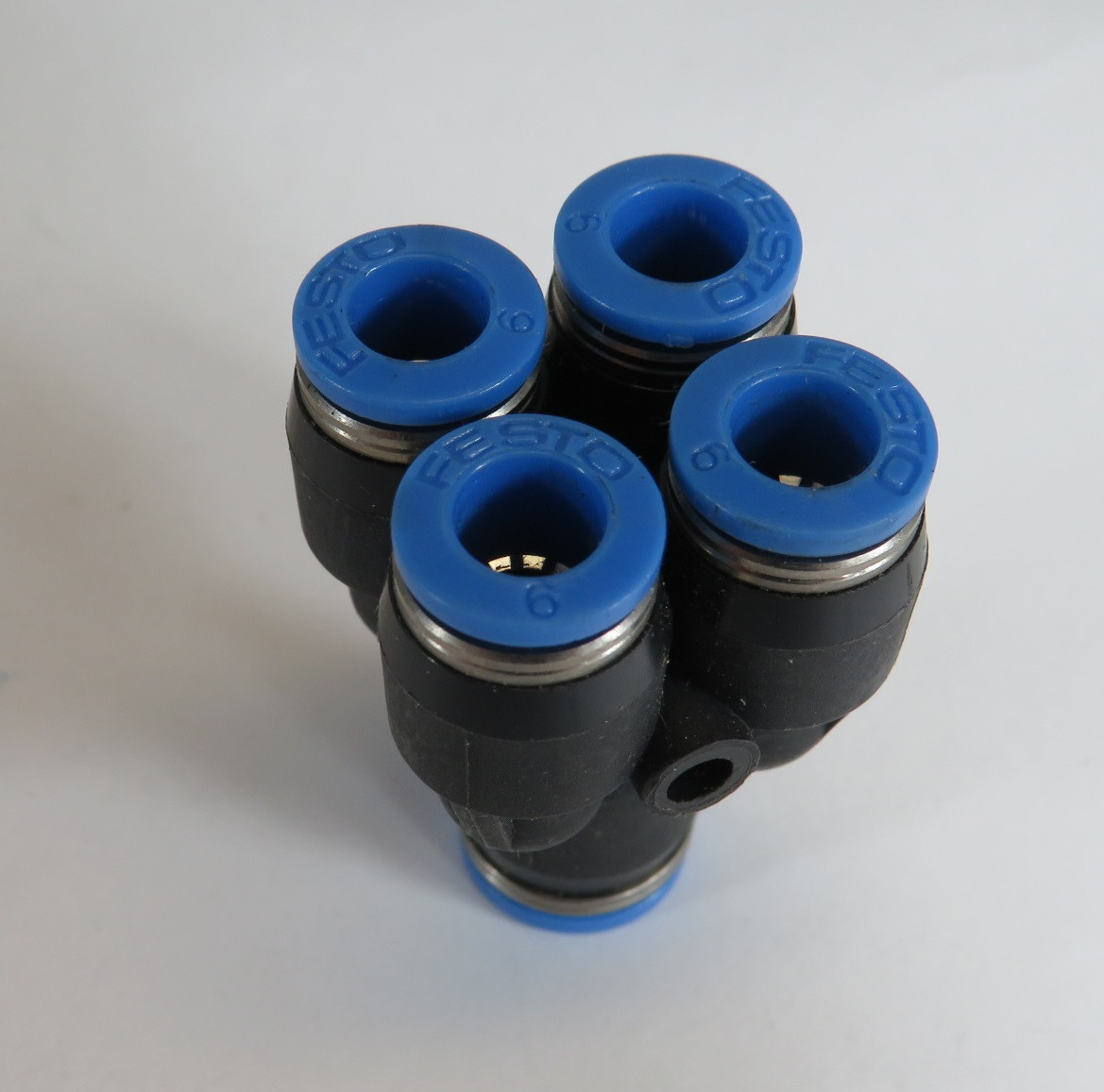 Festo 153210 QSQ-8-6 Multiple Distributor Fitting 1x8mm 4x6mm Tube NOP