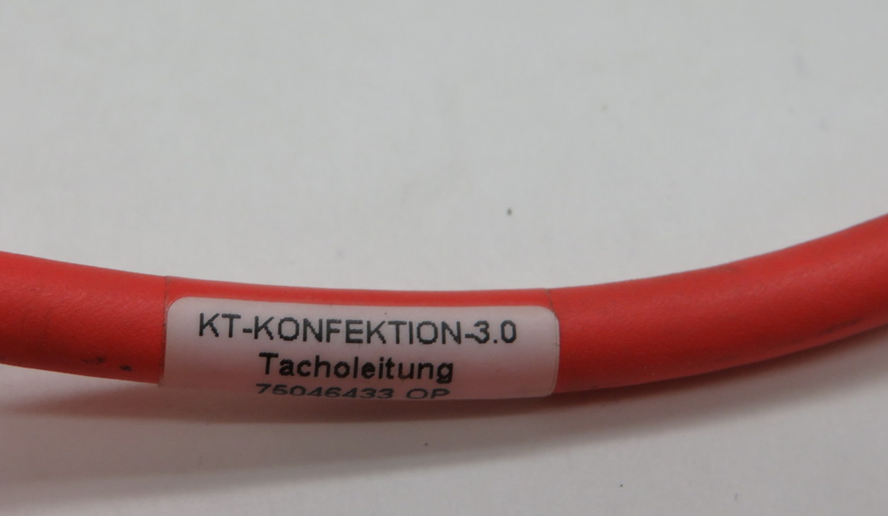 Parker KT-KONFEKTION-3.0 Servo Motor Cable 12 Pin 3m SHELF WEAR NOP