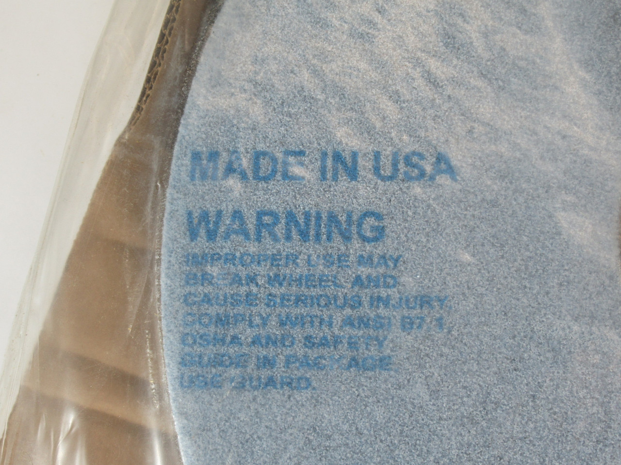 Norton 66253364098 Grinding Wheel Coarse 46 Grit 14" OD WRITING ON PACKAGE NOP