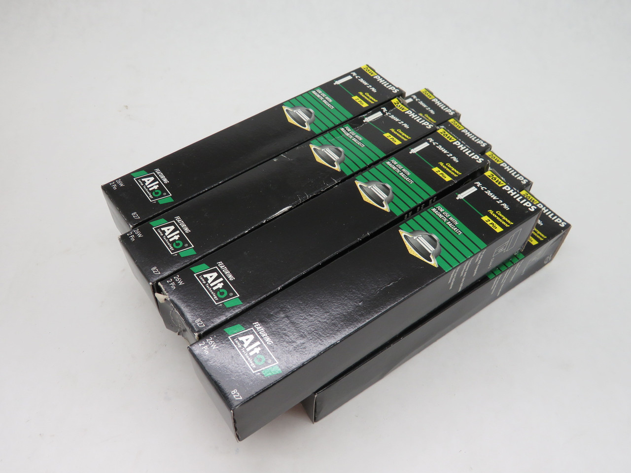 Philips PL-C26W/827/2P Fluorescent Lamp 26W 2-Pin Lot/8 DMG BOX NEW