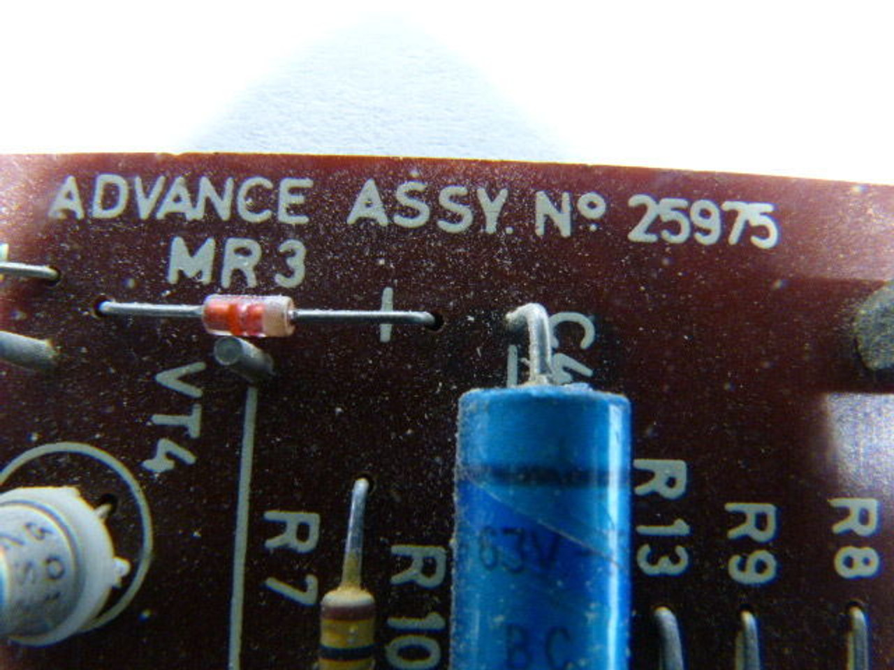 Advance 25975 PC Board Assembly USED