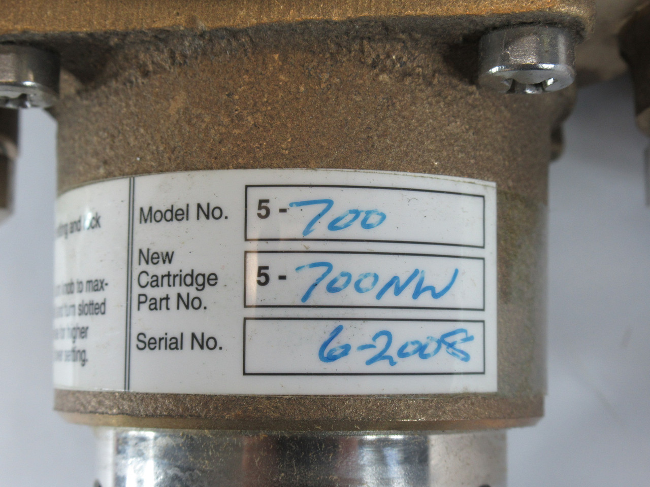 Symmons 5-700 Temperature Control Valve 1-1/4" Inlet 1-1/2" Outlet BOX DMG NEW