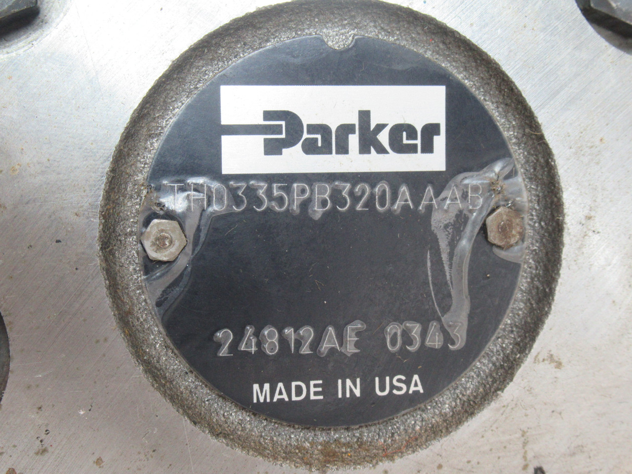 Parker TH0335PB320AAAB Torque Motor 337 cm3/u 20.6 in3/rev SHELF WEAR NOP